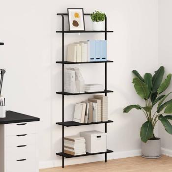 ARDEBO.de - B?cherregal 5 Ebenen 60 x 24 x 168 cm Holzwerkstoff