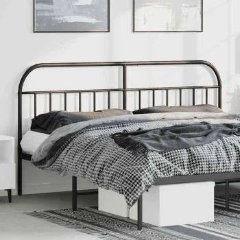 ARDEBO.de - Ersatz-Kopfteil Metall Schwarz 180 cm