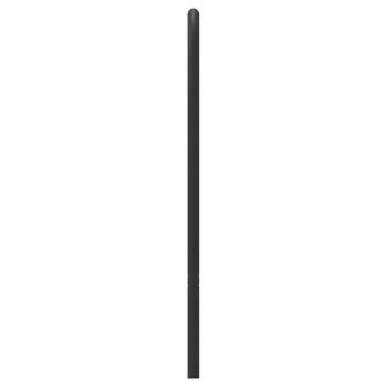 Ersatz-Kopfteil Metall Schwarz 180 cm