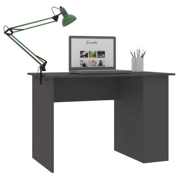 Schreibtisch Grau 110x60x73 cm Holzwerkstoff