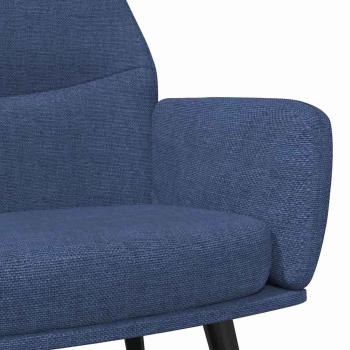 Relaxsessel Blau Stoff
