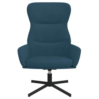 Relaxsessel Blau Samt