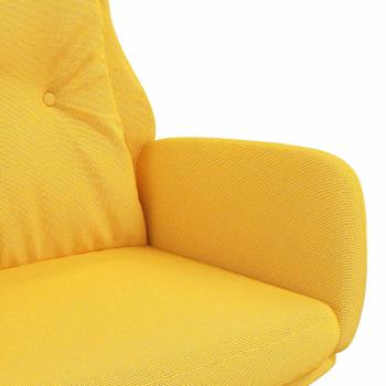 Relaxsessel Senfgelb Stoff