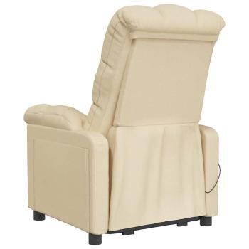 Relaxsessel Elektrisch Creme Stoff