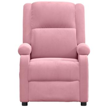 Relaxsessel Rosa Samt