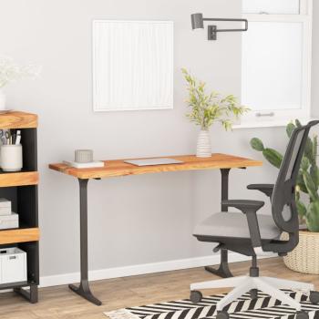 ARDEBO.de - Schreibtischplatte 140x60x2,5 cm Rechteckig Massivholz Akazie