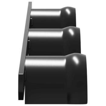Trensenhalter für 3 Trensen Schwarz Eisen
