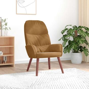 Relaxsessel Braun Samt