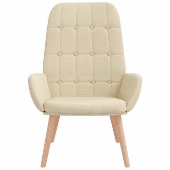 Relaxsessel Creme Stoff