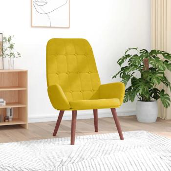 ARDEBO.de - Relaxsessel Gelber Samt