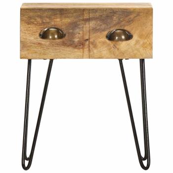 Nachttisch 40x30x50 cm Mango Massivholz