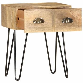 Nachttisch 40x30x50 cm Mango Massivholz