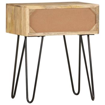 Nachttisch 40x30x50 cm Mango Massivholz