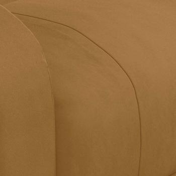 Massagesessel Braun Samt