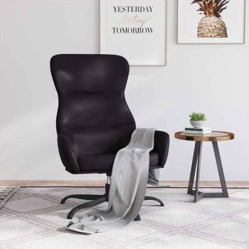 ARDEBO.de - Relaxsessel Schwarz Kunstleder