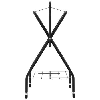 Sattelständer Klappbar Schwarz Eisen