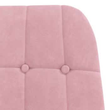 Relaxsessel Rosa Samt