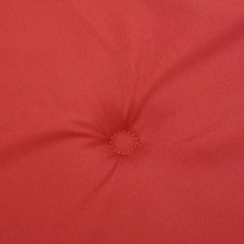 Gartenbank-Auflage Rot 150x50x3 cm Oxford-Gewebe
