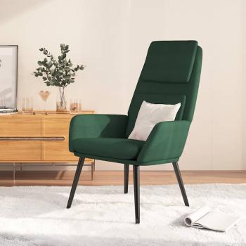 ARDEBO.de - Relaxsessel Dunkelgrün Stoff
