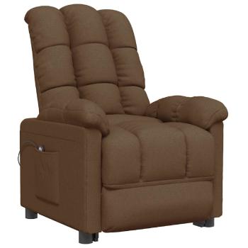 Relaxsessel Elektrisch Braun Stoff