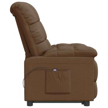 Relaxsessel Elektrisch Braun Stoff