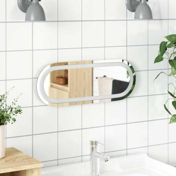 ARDEBO.de - LED-Badspiegel 40x15 cm Oval