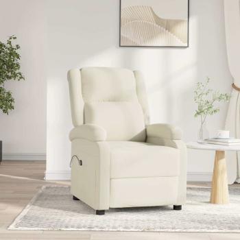 ARDEBO.de - Relaxsessel Elektrisch Creme Samt