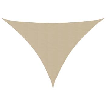 Sonnensegel Oxford-Gewebe Dreieckig 3,5x3,5x4,9 m Beige