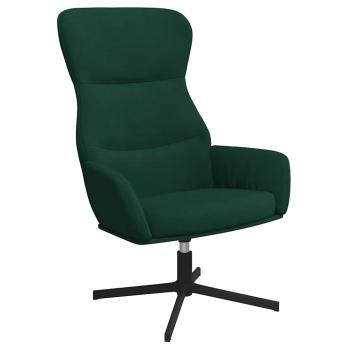 Relaxsessel Dunkelgrün Samt