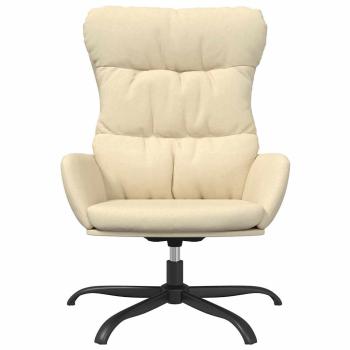 Relaxsessel Creme Stoff