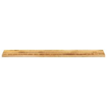 Tischplatte 160x40x2,5 cm Rechteckig Raues Massivholz Mango