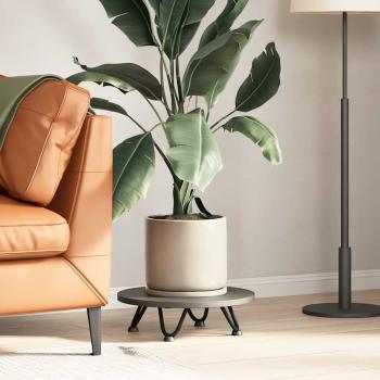 ARDEBO.de - Haarnadelbeine für Couchtisch 4 Stk. Schwarz 10 cm Massivstahl