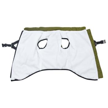 Hundemantel Olivegrün L48 Fleece und Polyester