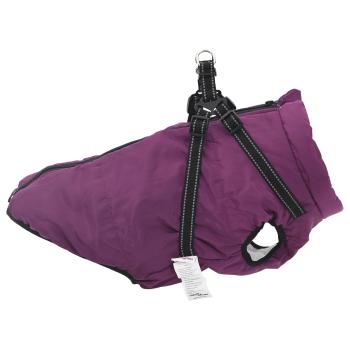 Hundemantel Lila L68 Fleece und Polyester
