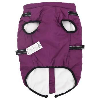 Hundemantel Lila L68 Fleece und Polyester