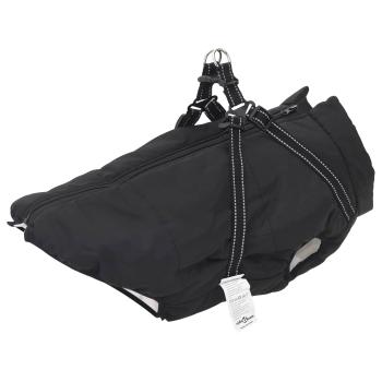ARDEBO.de - Hundemantel Schwarz L68 Fleece und Polyester