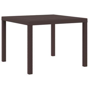 Garten Essgruppe 3 stk. Braun und Creme PP