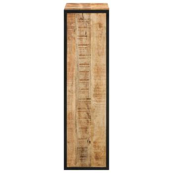 Schuhschrank 50 x 30 x 110 cm Massivholz Mango Braun
