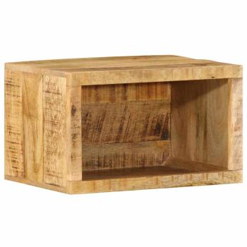 Nachttisch Braun 40 x 30 x 25 cm Massivholz Mango
