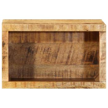 Nachttisch Braun 40 x 30 x 25 cm Massivholz Mango