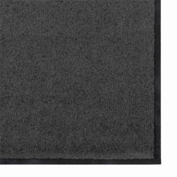 Fußmatte Anthrazit und Schwarz 120 x 300 cm 100% Polyamid
