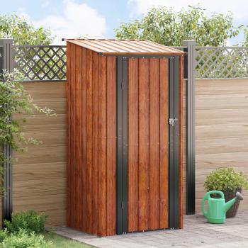 ARDEBO.de - Gartenhütten Braun 103 x 86 x 200 cm Metall