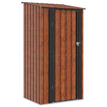 Gartenhütten Braun 103 x 86 x 200 cm Metall
