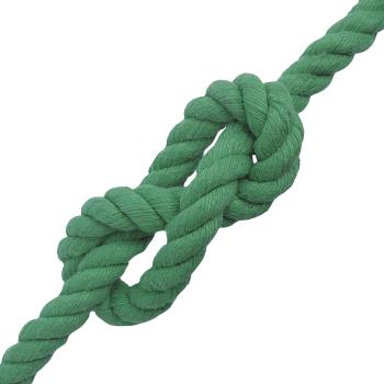 Baumwollseil 16 mm 100 m Grün 100% Baumwolle