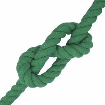 Baumwollseil 36 mm 10 m Grün 100% Baumwolle