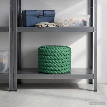 ARDEBO.de - Baumwollseil 60 mm 10 m Grün 100% Baumwolle