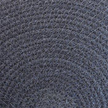 Jute-Untersetzer 6 Stk. Dunkelgrau 100% Tossa-Jute