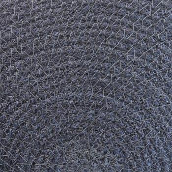 Jute-Untersetzer 12 Stk. Dunkelgrau 100% Tossa-Jute