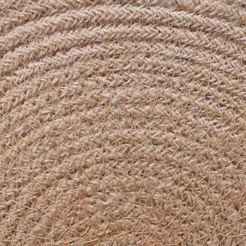 Jute Platzsets 12 stk. Natürlich und Weiß 100% Tossa Jute