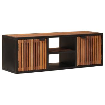 Handgemachter TV-Schrank 105 x 30 x 35 cm Massivholz Mango